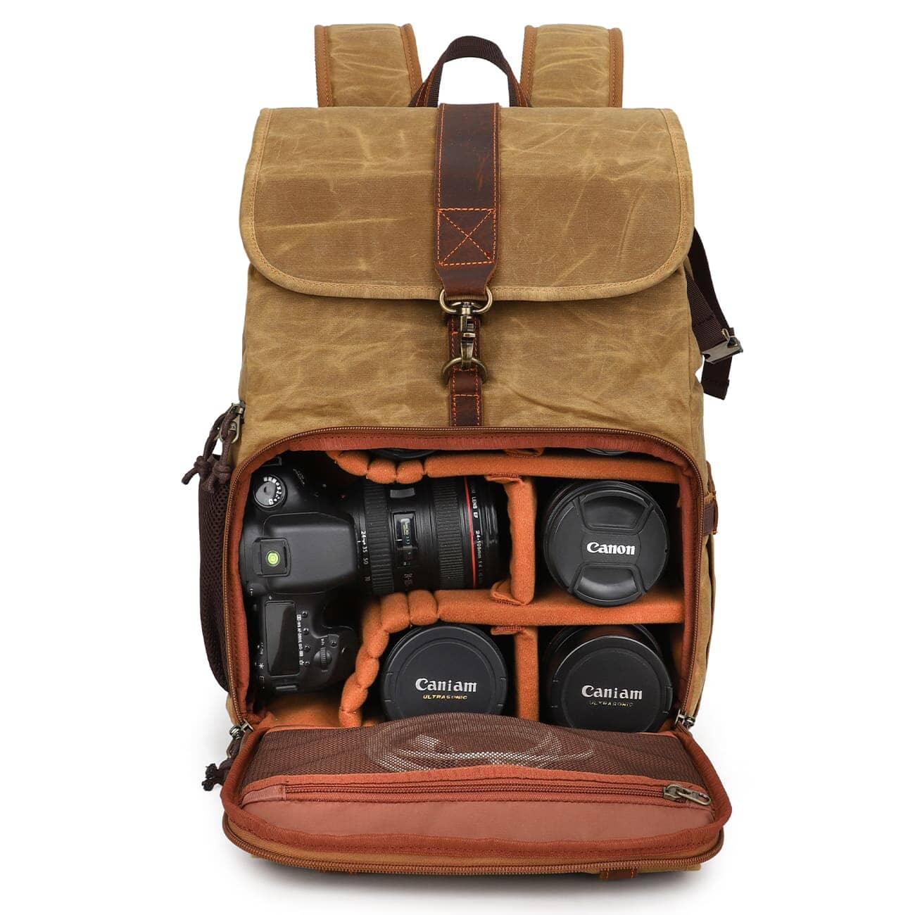 Canvas Camera Backpack | KRUGER - Image 24