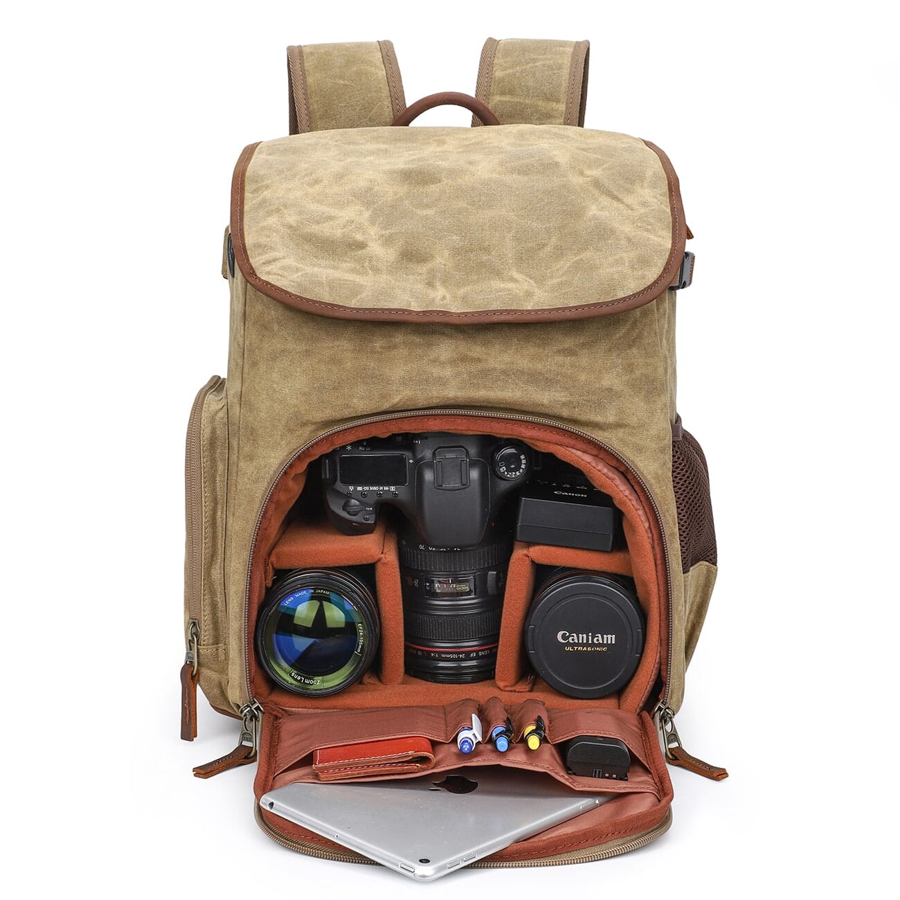 Canvas DSLR Camera Backpack | SEQUOIA - Image 15