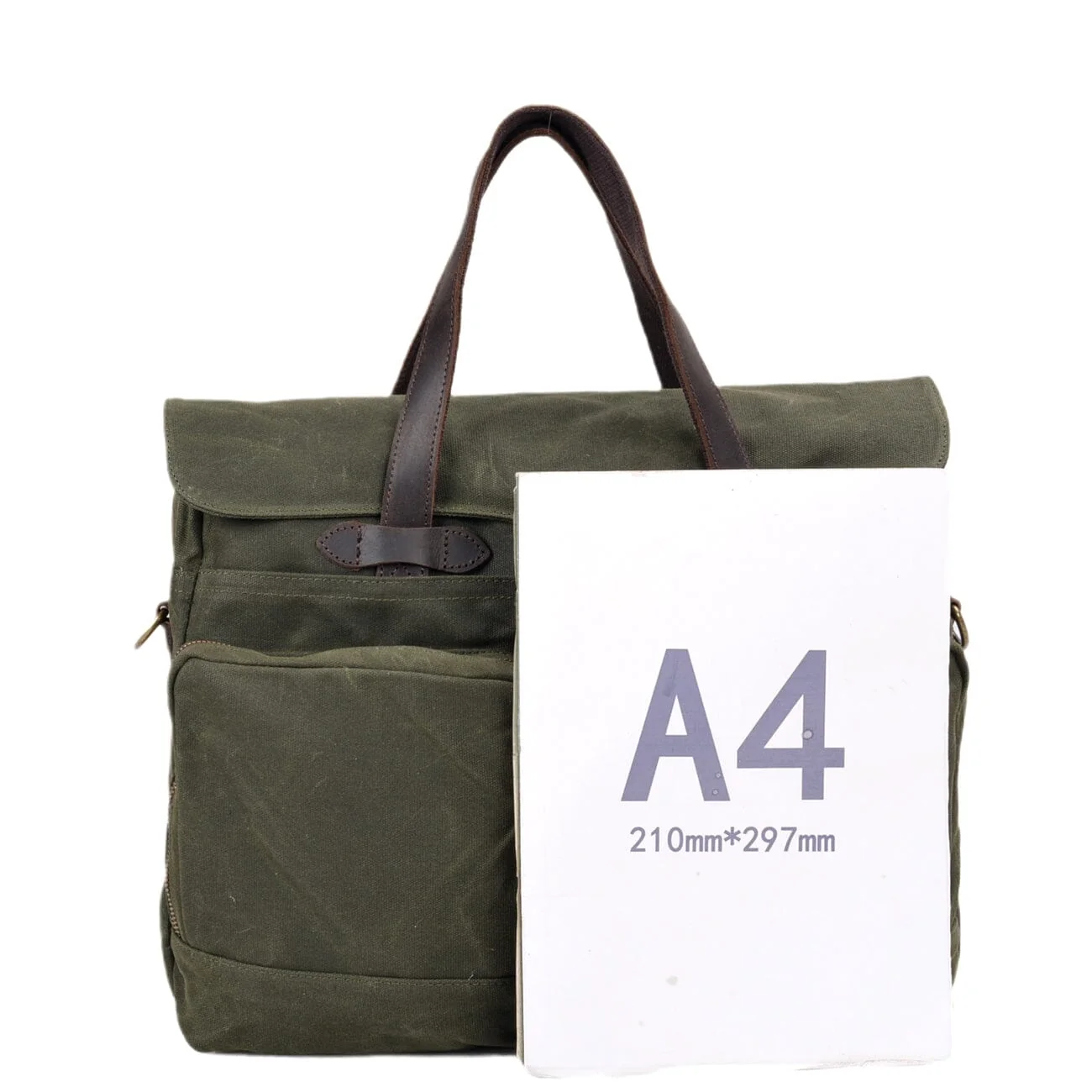 Canvas Shoulder Tote Bag | CLEVELAND - Image 10