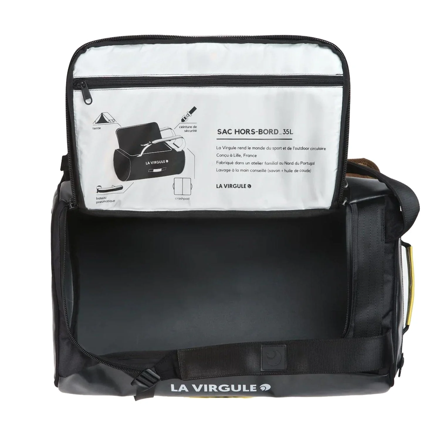 Hors Bord - Convertible Waterproof Duffle Bag - Image 4