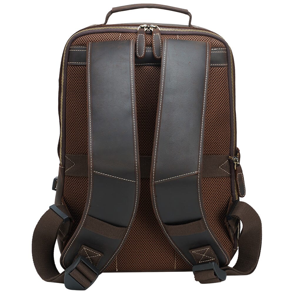 Crazy Horse Leather Backpack | EVEREST - Image 7