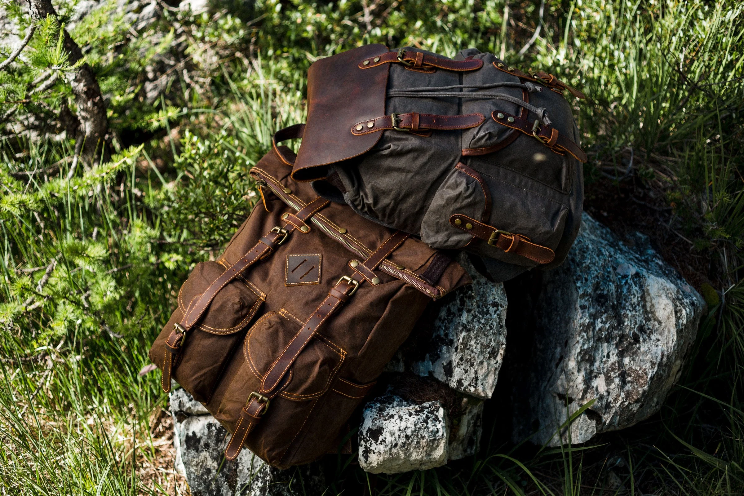 Canvas Hipster Backpack | BERLIN - Image 23