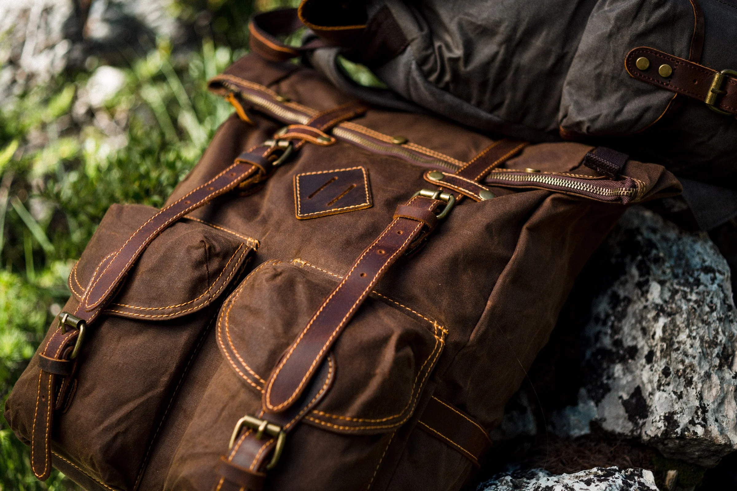 Canvas Hipster Backpack | BERLIN - Image 26