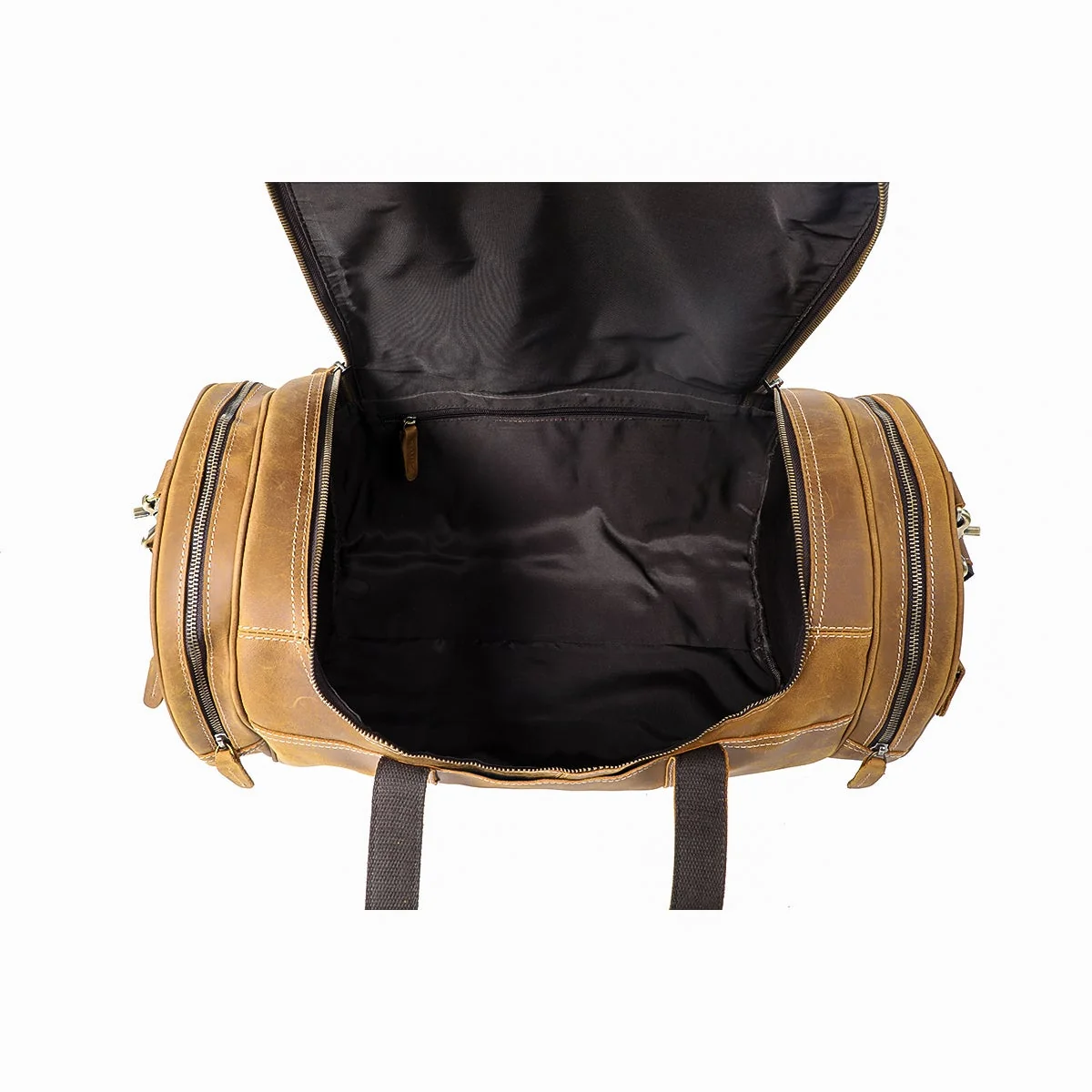 Large Leather Holdall | ASUNCION - Image 20