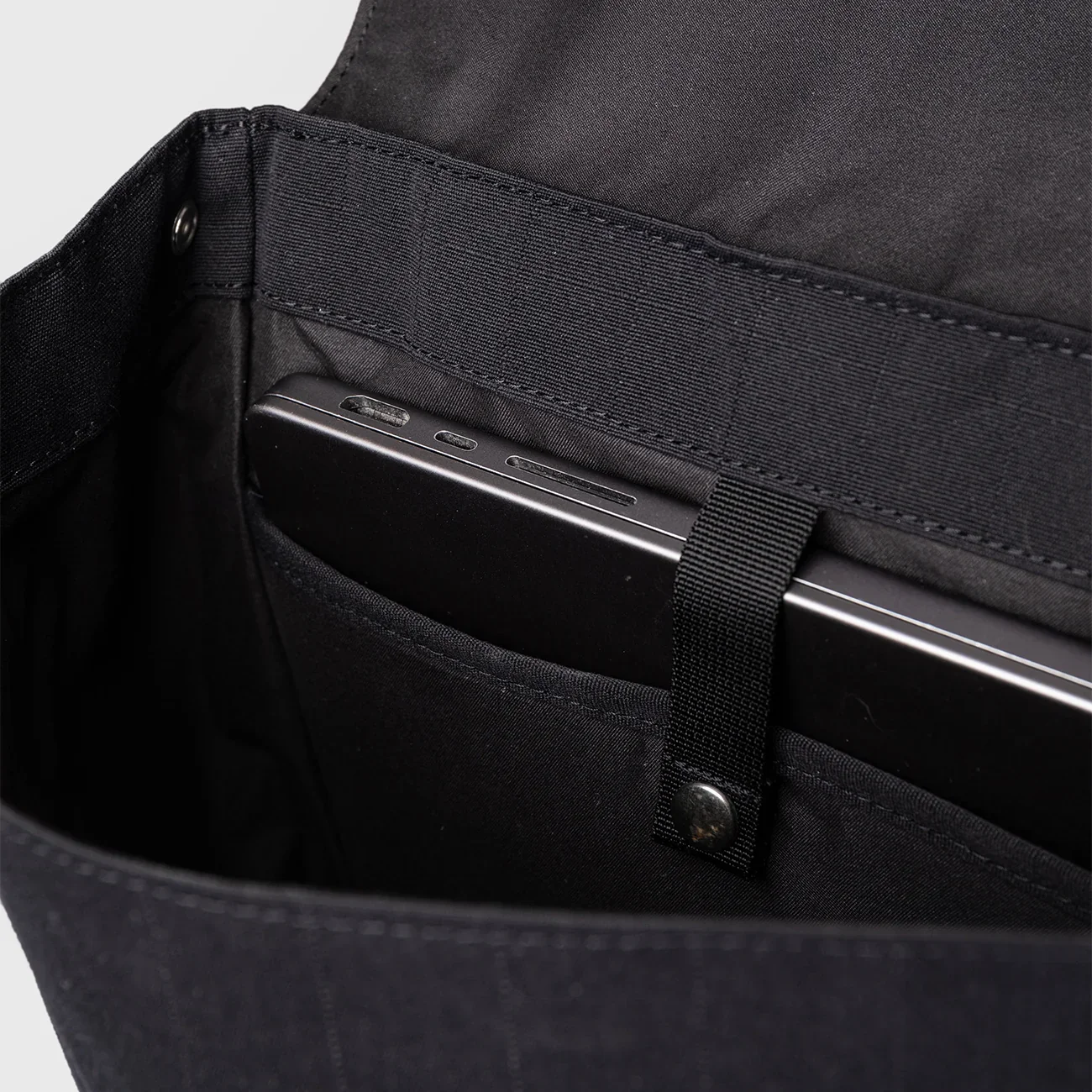 Leather Lid Backpack 14" - Image 5