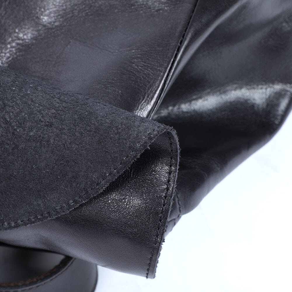Small Black Leather Backpack | WALTER - Image 16