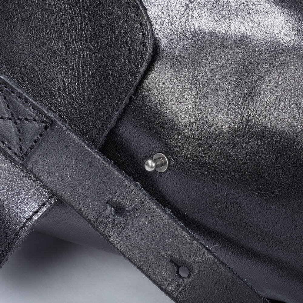 Small Black Leather Backpack | WALTER - Image 19