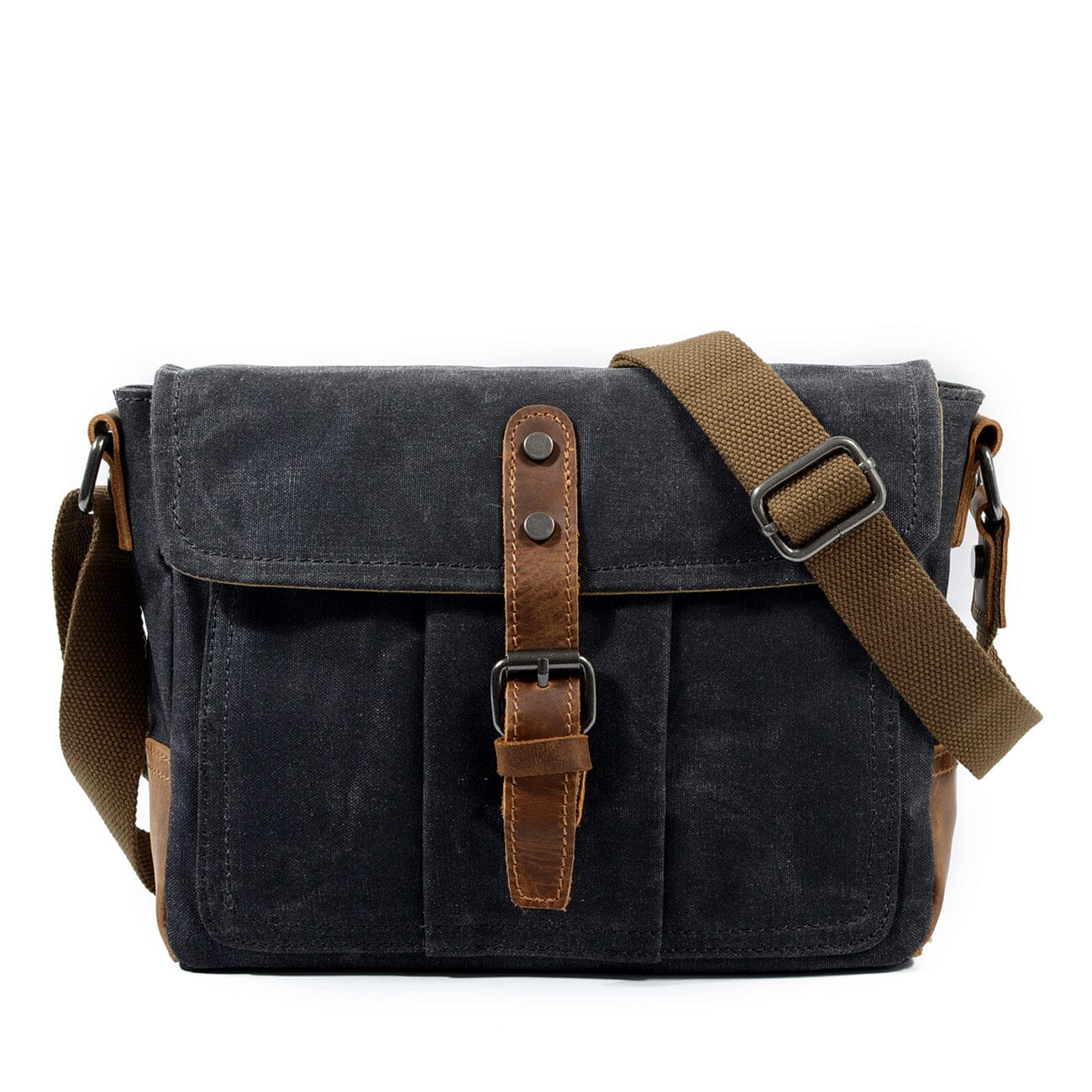 Small Canvas Messenger Bag | BALTIMORE - Image 2