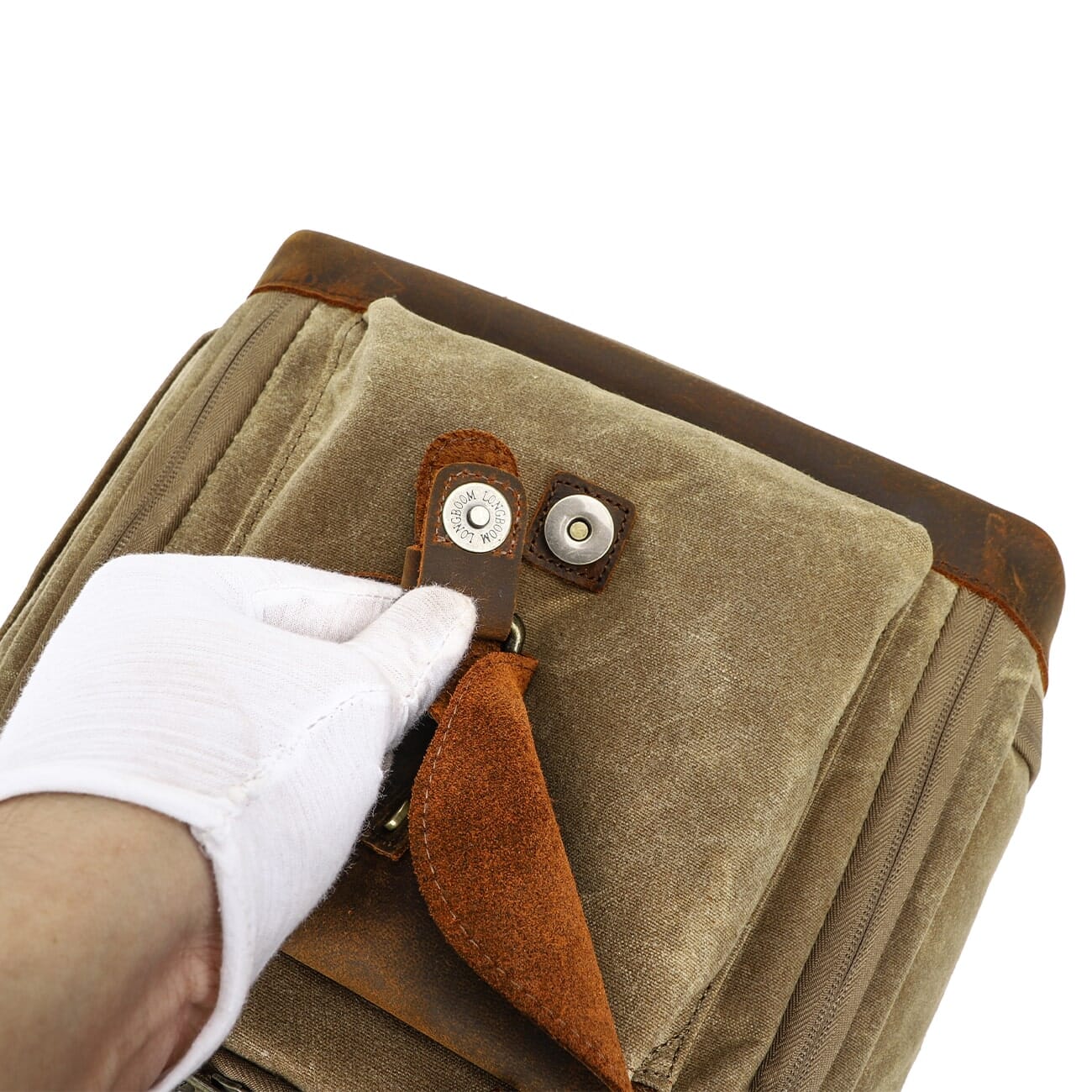 Vintage Leather Camera Backpack | DENALI - Image 31