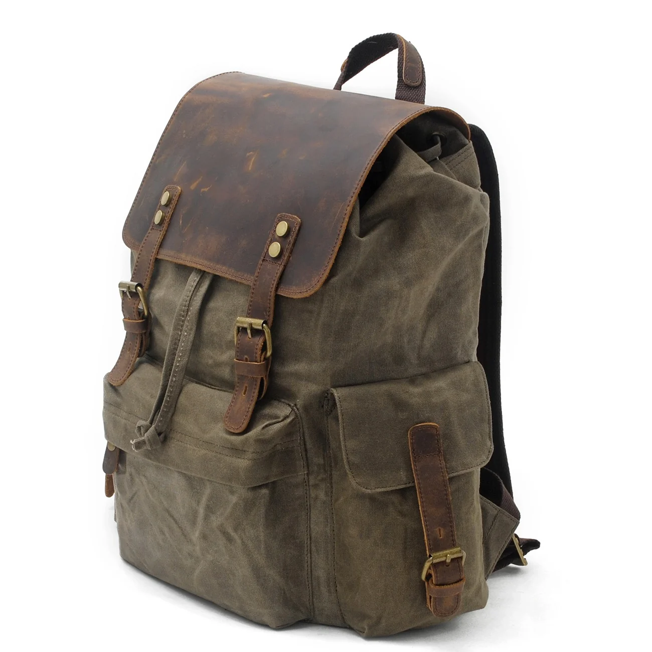 Waxed Canvas Backpack | LATVIA - Image 24