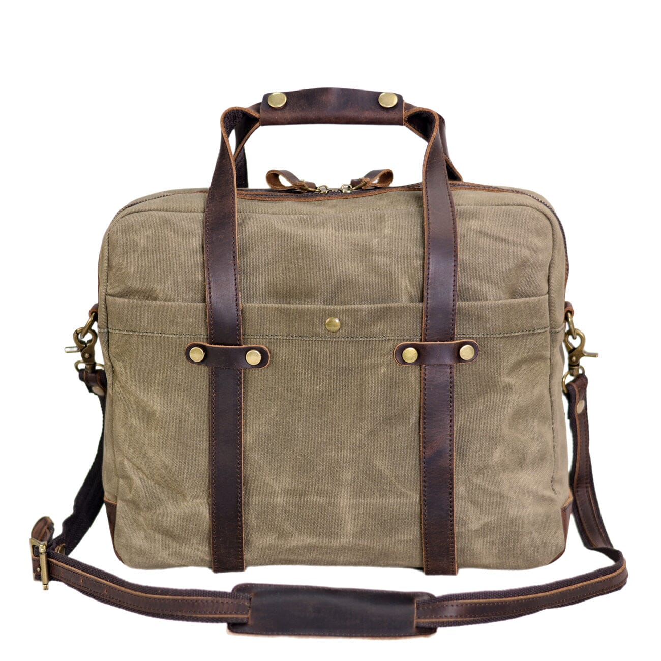 Waxed Canvas Briefcase | ANCHORAGE - Image 11