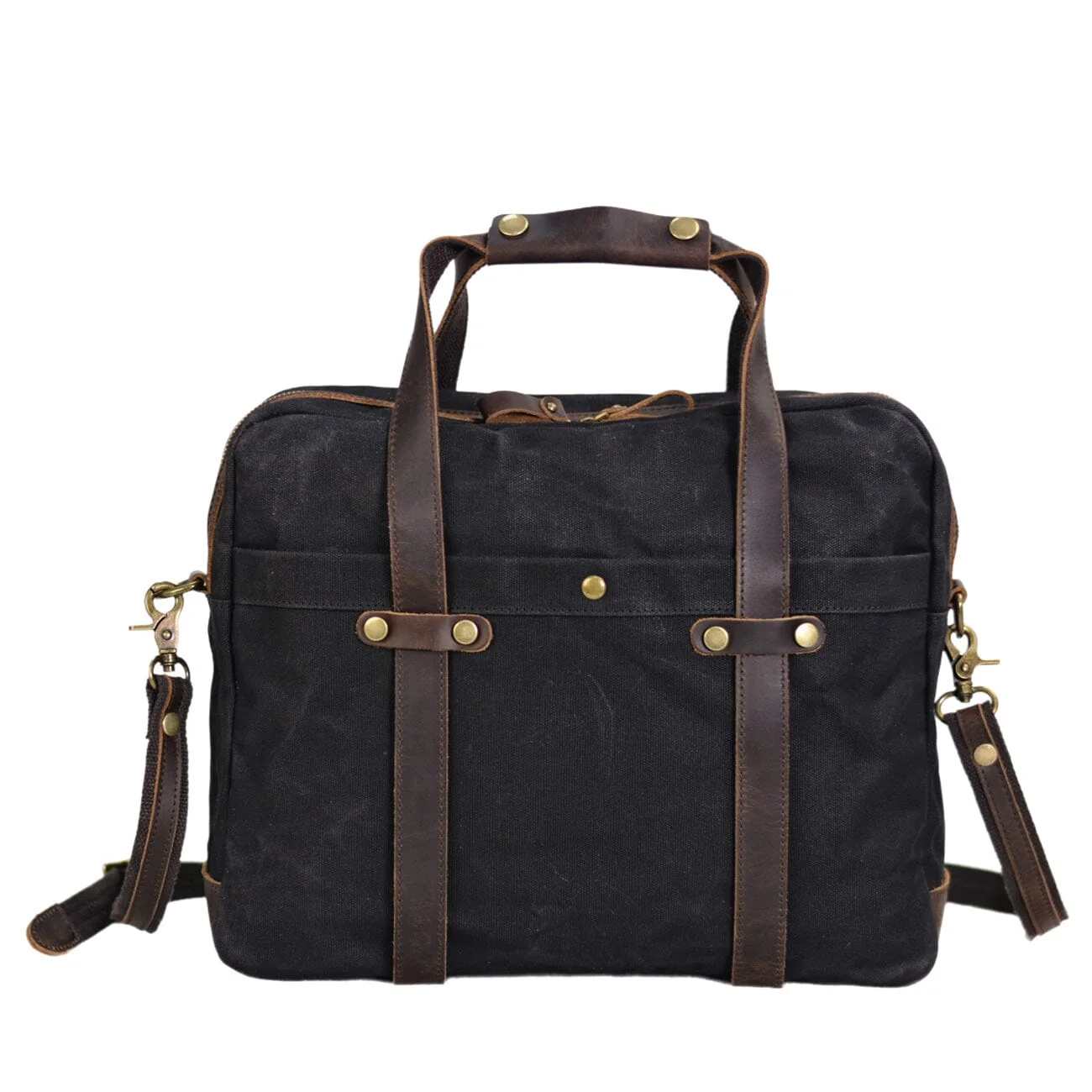 Waxed Canvas Briefcase | ANCHORAGE - Image 2