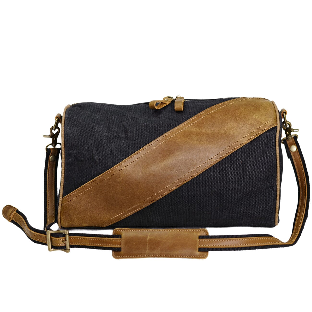 Waxed Canvas & Leather Sling Bag | INDIANAPOLIS - Image 2