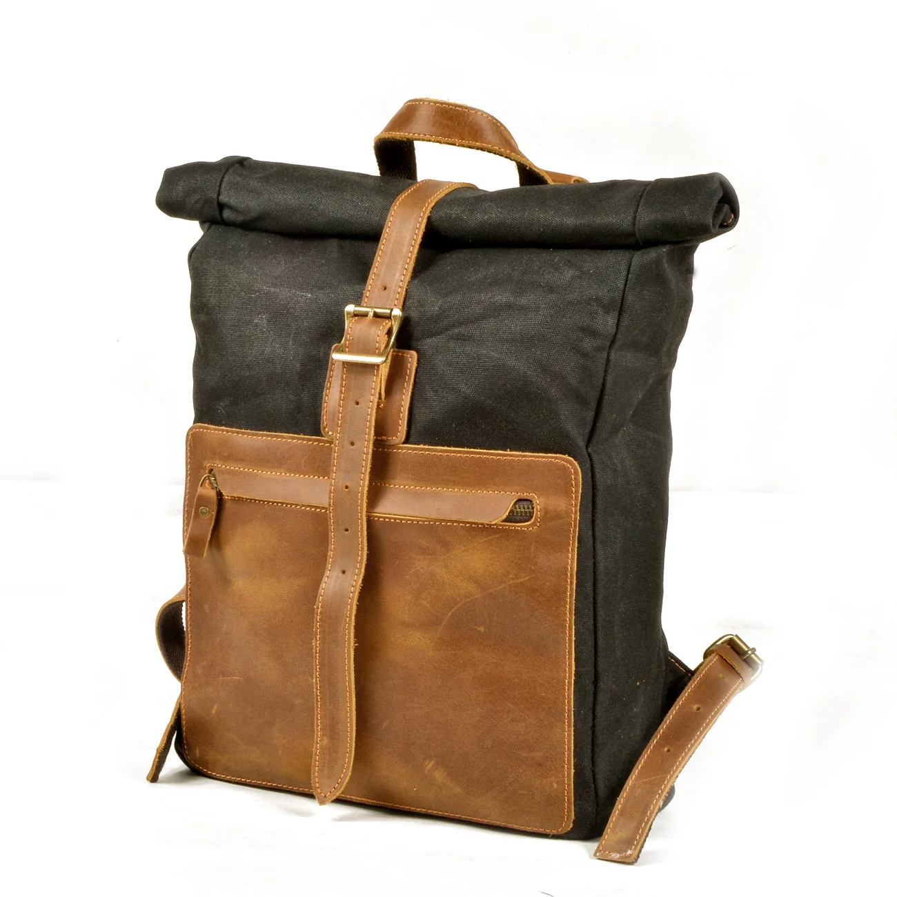 Waxed Canvas Rucksack | HANOVER - Image 9